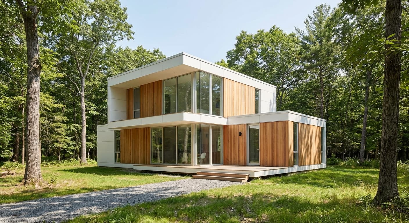 Casa Prefabricada Moderna