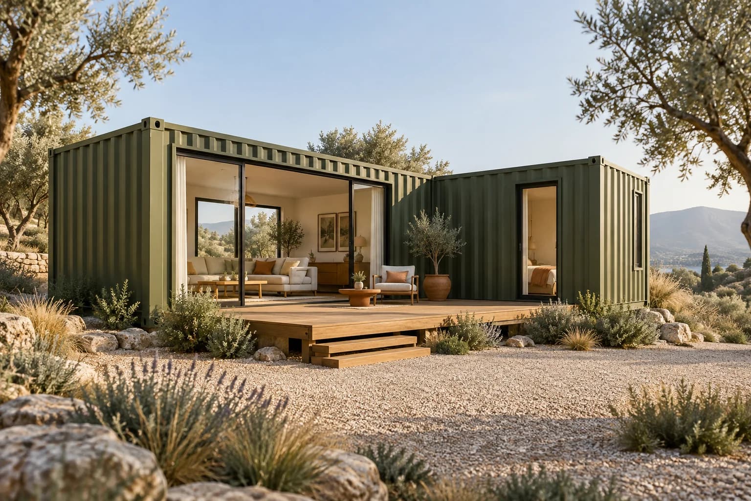 Visualización conceptual: Casas Contenedor